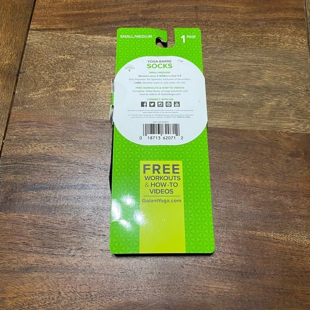 GAIAM Yoga barre Socks